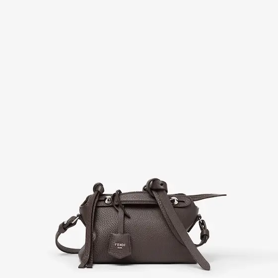 Fendi By the Way Soft Mini Ebony Leather Mini-Bag | Thumbnail 2 Fendi By the Way Soft Mini Ebony Leather Mini-Bag | Thumbnail 2