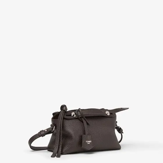 Fendi By the Way Soft Mini Ebony Leather Mini-Bag | Thumbnail 3 Fendi By the Way Soft Mini Ebony Leather Mini-Bag | Thumbnail 3