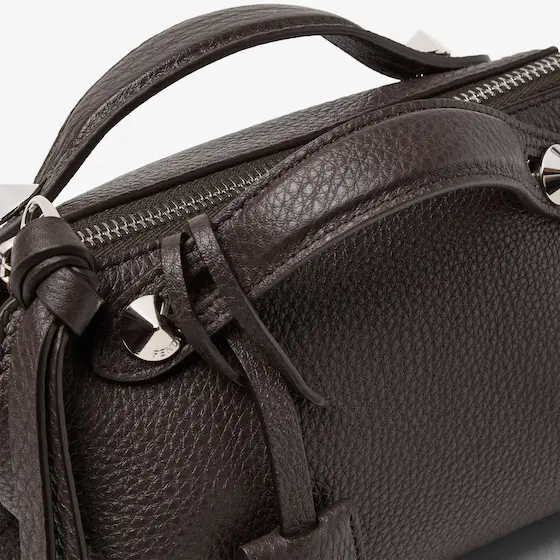 Fendi By the Way Soft Mini Ebony Leather Mini-Bag | Thumbnail 7 Fendi By the Way Soft Mini Ebony Leather Mini-Bag | Thumbnail 7