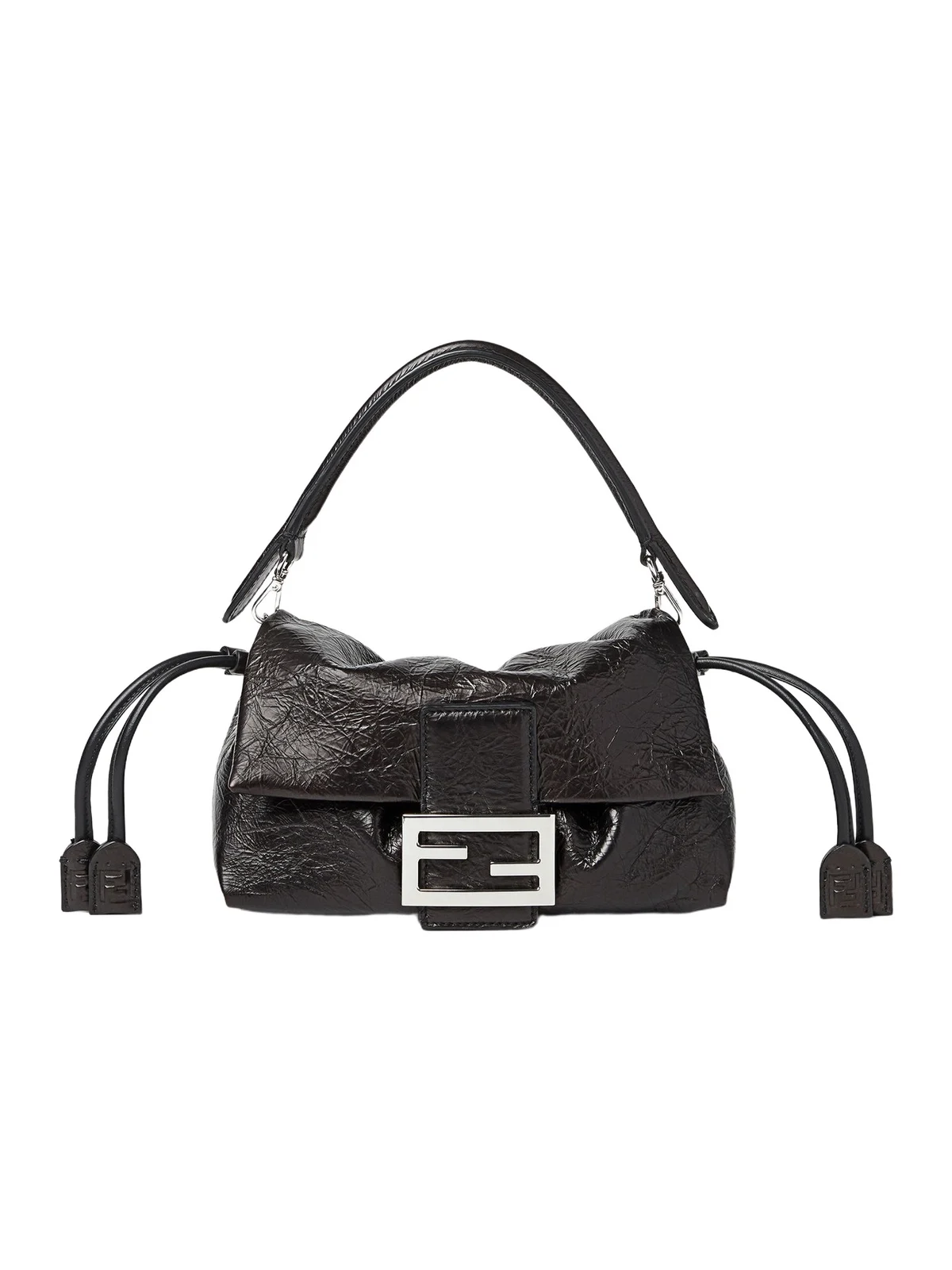 Baguette Soft Small Crackled Leather Mini-Bag Baguette Soft Small Crackled Leather Mini-Bag