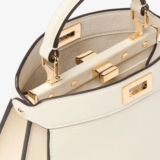 Fendi Peekaboo ISeeU Petite Leather Bag | Thumbnail 5 Fendi Peekaboo ISeeU Petite Leather Bag | Thumbnail 5