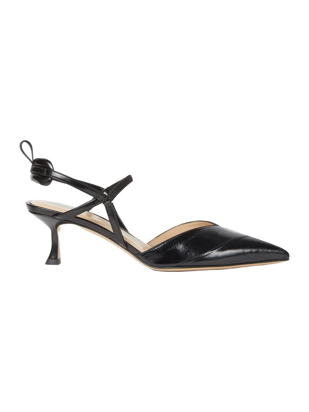 Fendi Very Colibrì Hagfish Medium-Heeled Slingbacks
