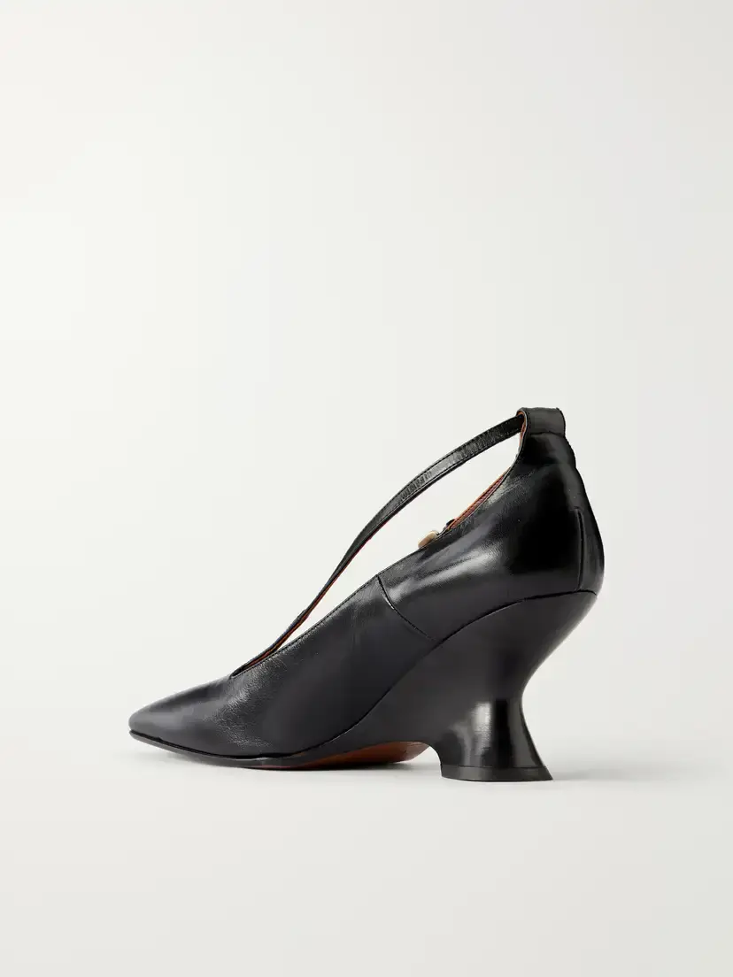 Dries Van Noten Leather Pumps | Thumbnail 3
