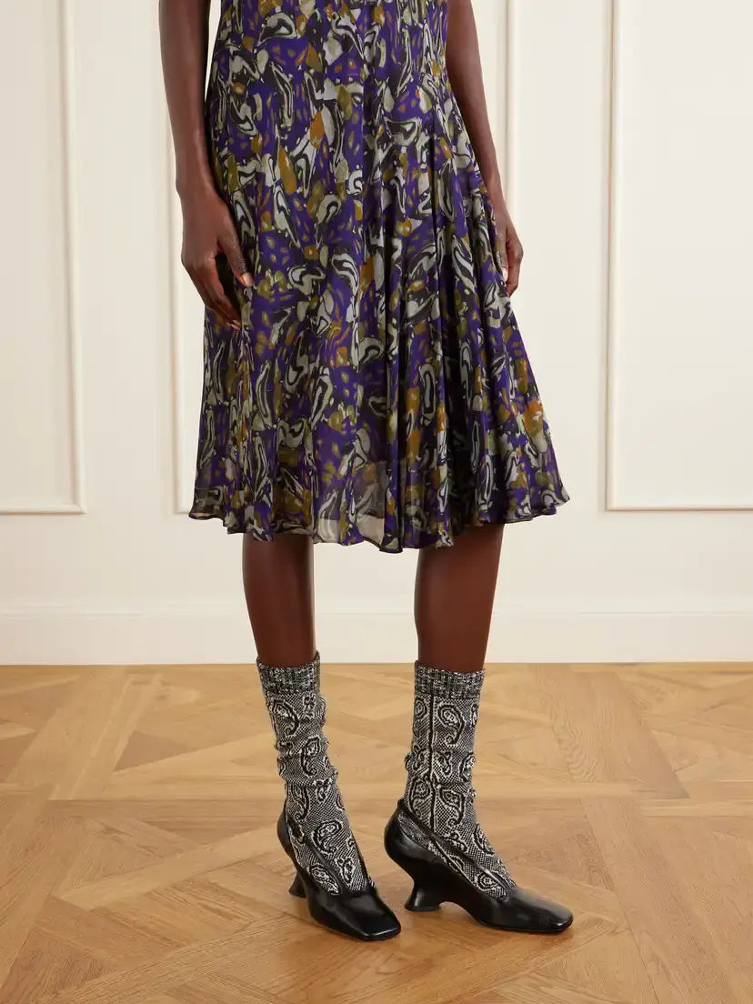 Dries Van Noten Leather Pumps | Thumbnail 4