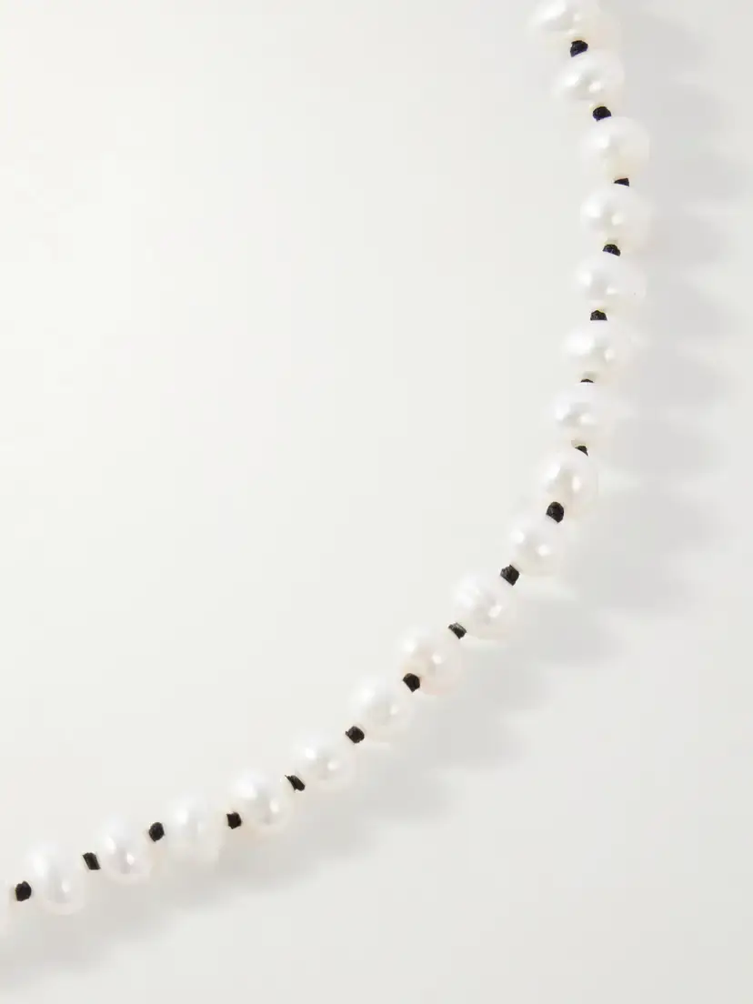 Loren Stewart Sterling Silver And Pearls Necklace | Thumbnail 4 Loren Stewart Sterling Silver And Pearls Necklace | Thumbnail 4