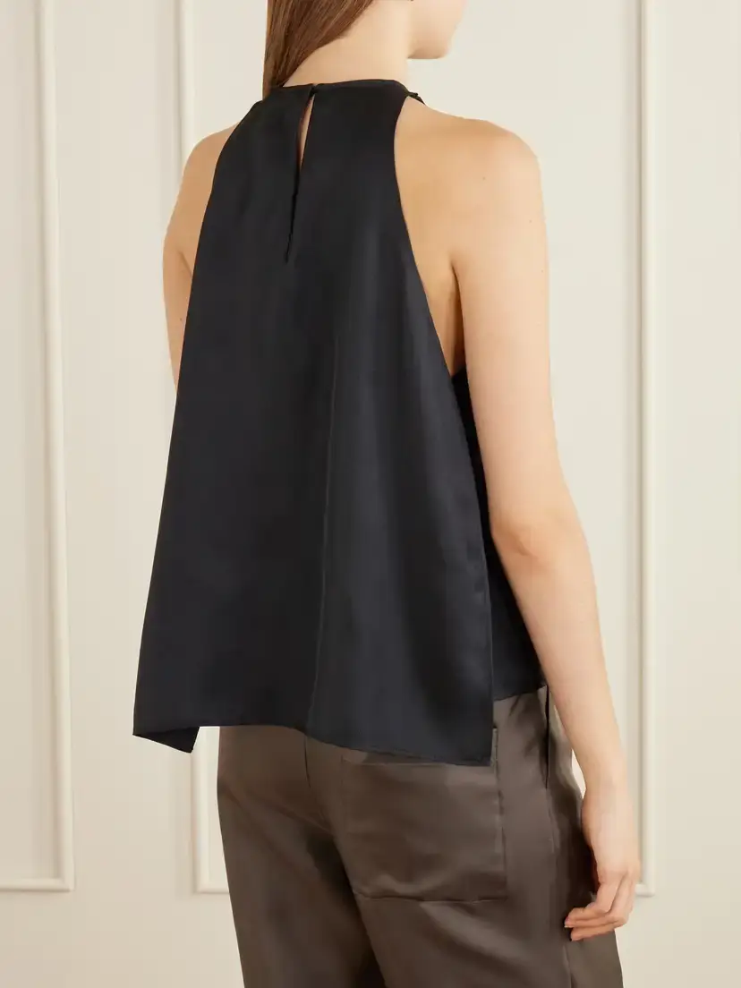 Loulou de Saison Silk Tank | Thumbnail 3 Loulou de Saison Silk Tank | Thumbnail 3