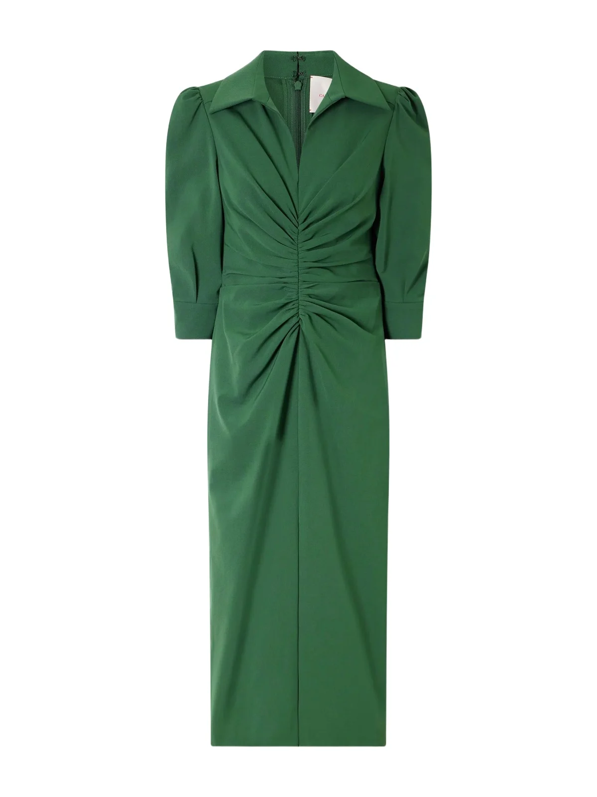 Rouched Wool-blend Midi Dress Rouched Wool-blend Midi Dress