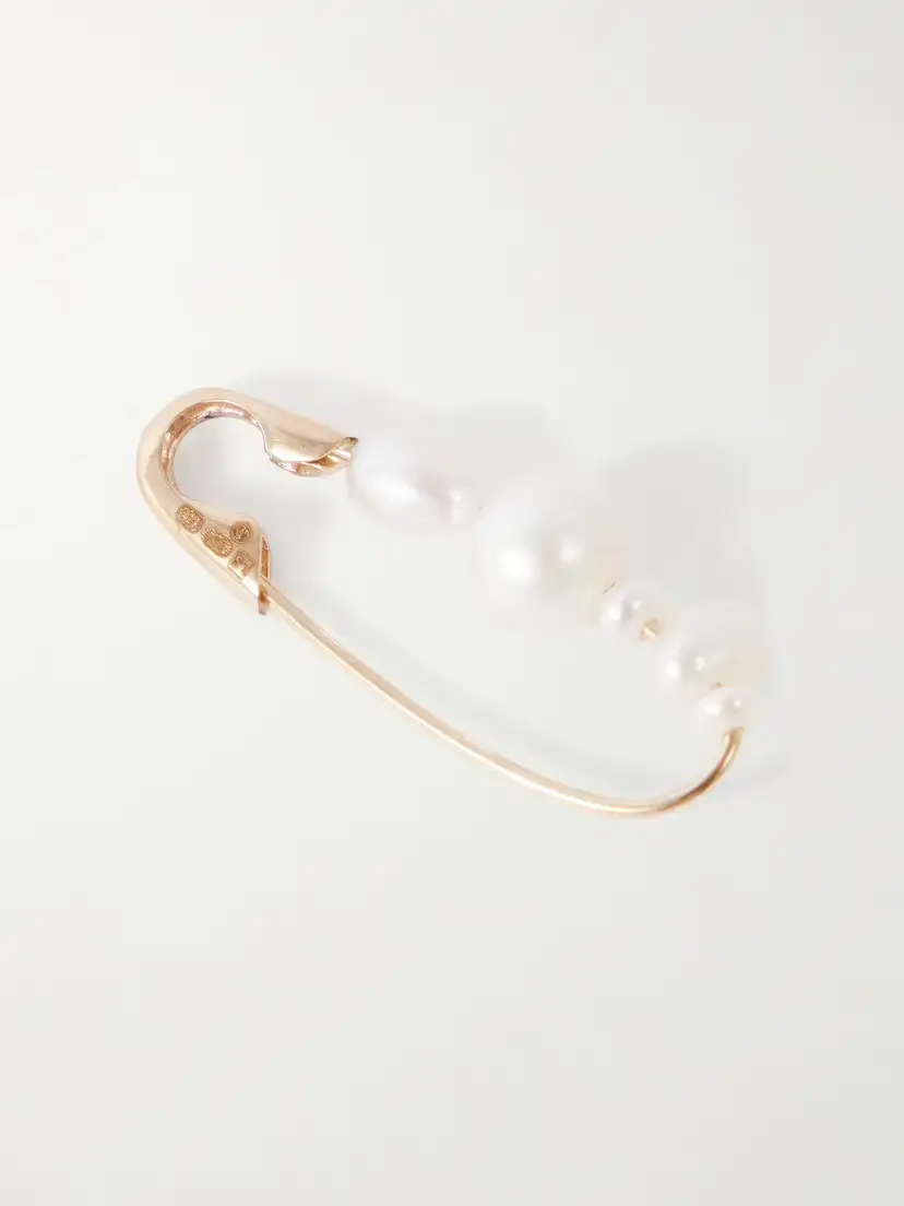Loren Stewart 14-karat Gold Pearl Earring | Thumbnail 3 Loren Stewart 14-karat Gold Pearl Earring | Thumbnail 3