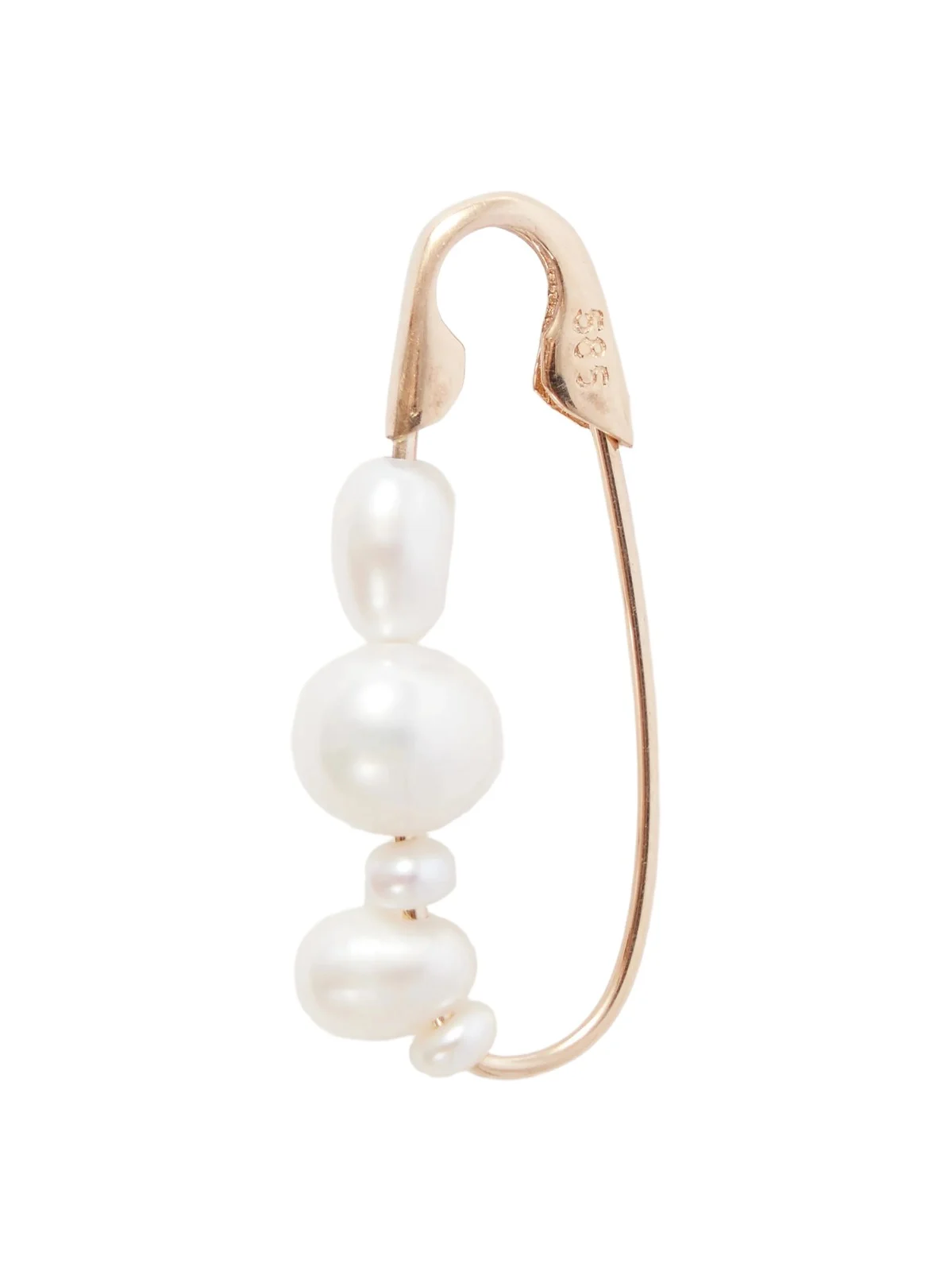 14-karat Gold Pearl Earring