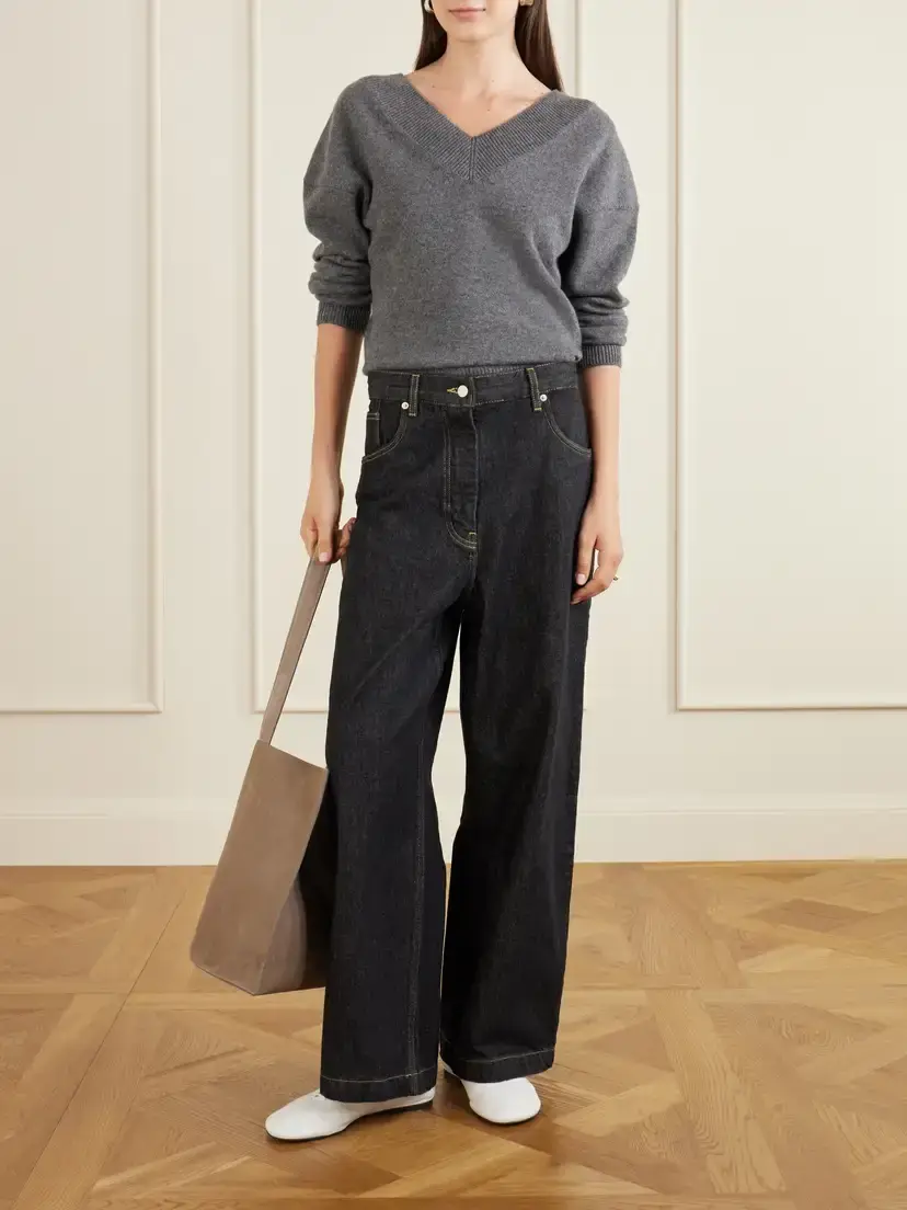 Studio Nicholson Neive Organic Low-rise Wide-leg Jeans | Thumbnail 2