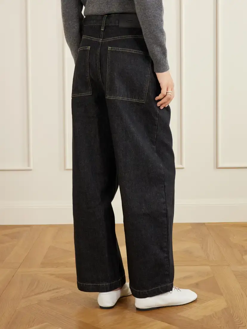Studio Nicholson Neive Organic Low-rise Wide-leg Jeans | Thumbnail 3