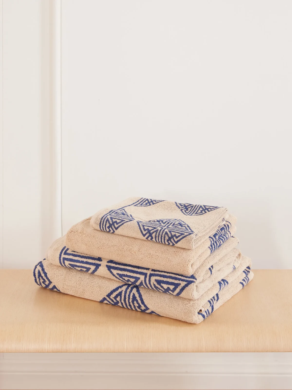 Autumn Sonata Agnes Essential Set Of Four Organic Cotton-terry Towels