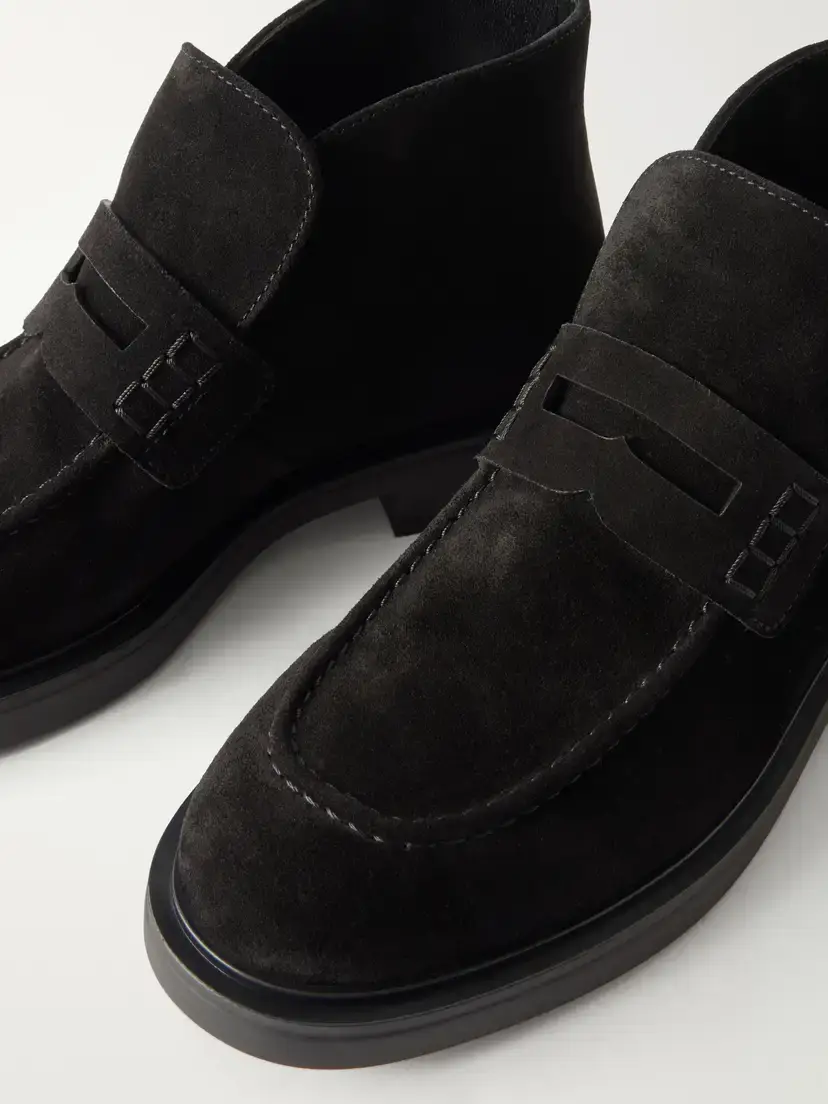 Gianvito Rossi Suede Ankle Boots | Thumbnail 5 Gianvito Rossi Suede Ankle Boots | Thumbnail 5