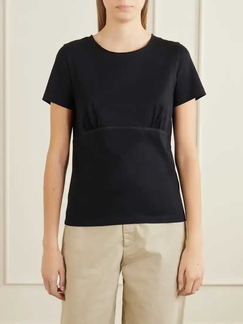 Deiji Studios Gathered Organic-cotton T-shirt | Thumbnail 3 Deiji Studios Gathered Organic-cotton T-shirt | Thumbnail 3