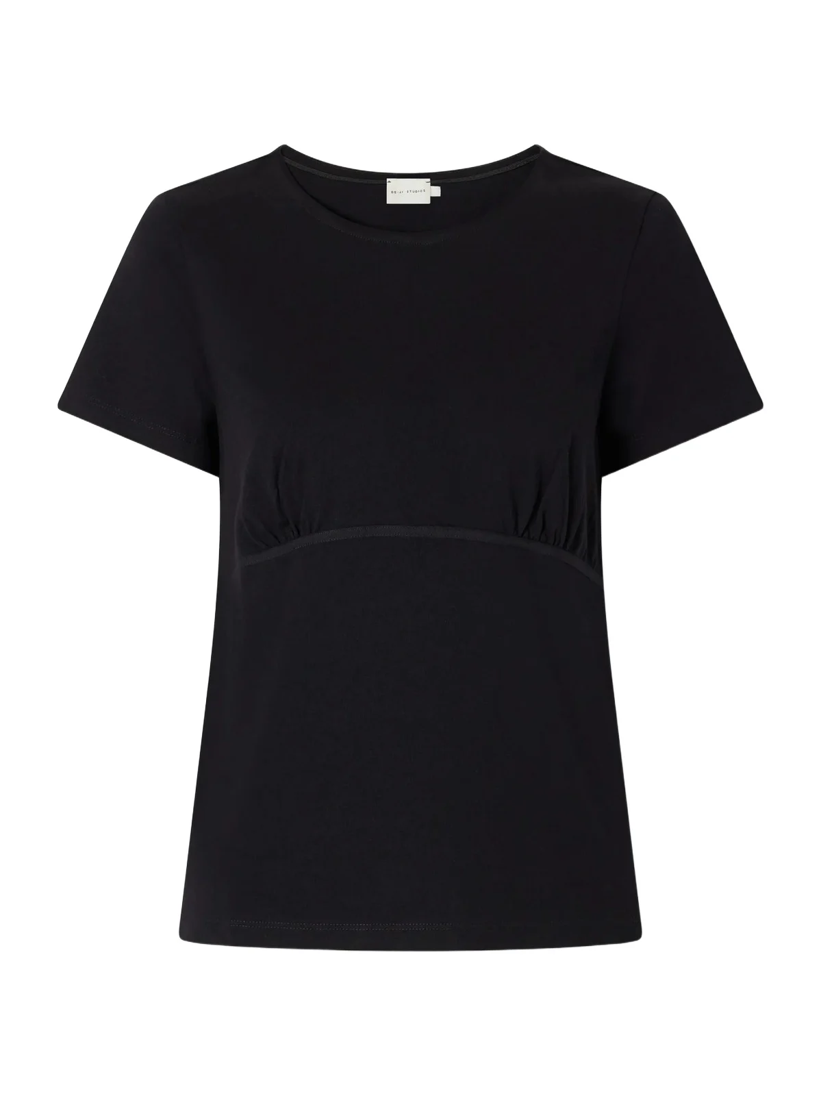 Deiji Studios Gathered Organic-cotton T-shirt