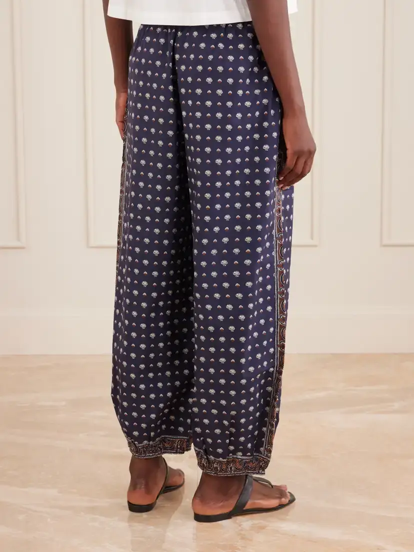 DÔEN Yarrow Printed Cotton Balloon Pants | Thumbnail 4 DÔEN Yarrow Printed Cotton Balloon Pants | Thumbnail 4