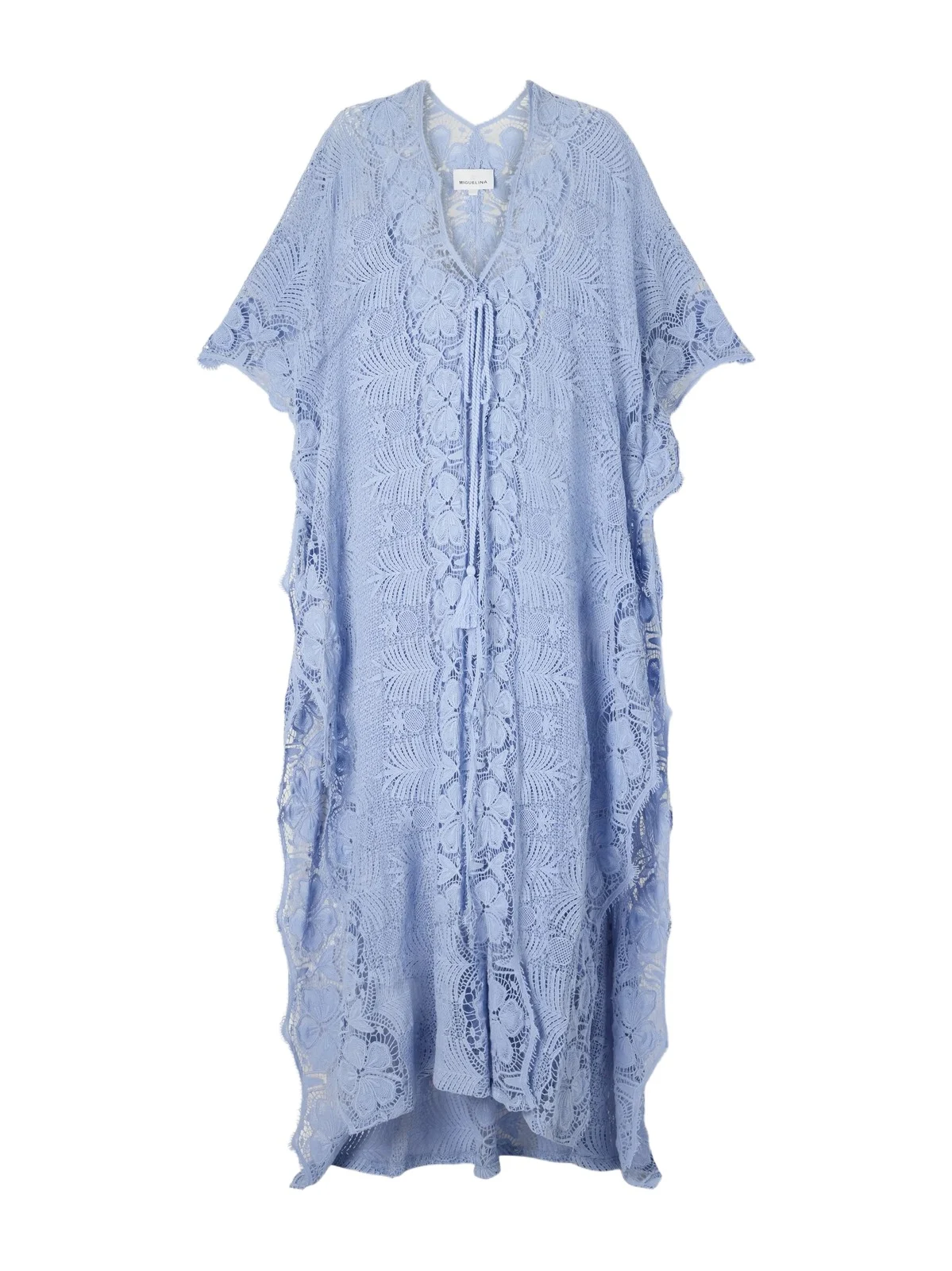 Valentina Cotton-lace Kaftan