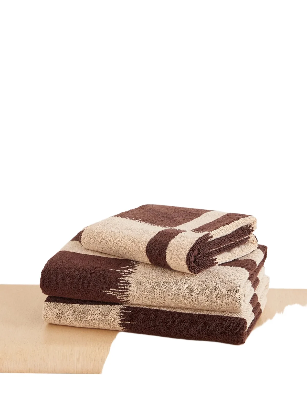 Autumn Sonata Karin Core Set Of Three Organic Cotton-terry Towels