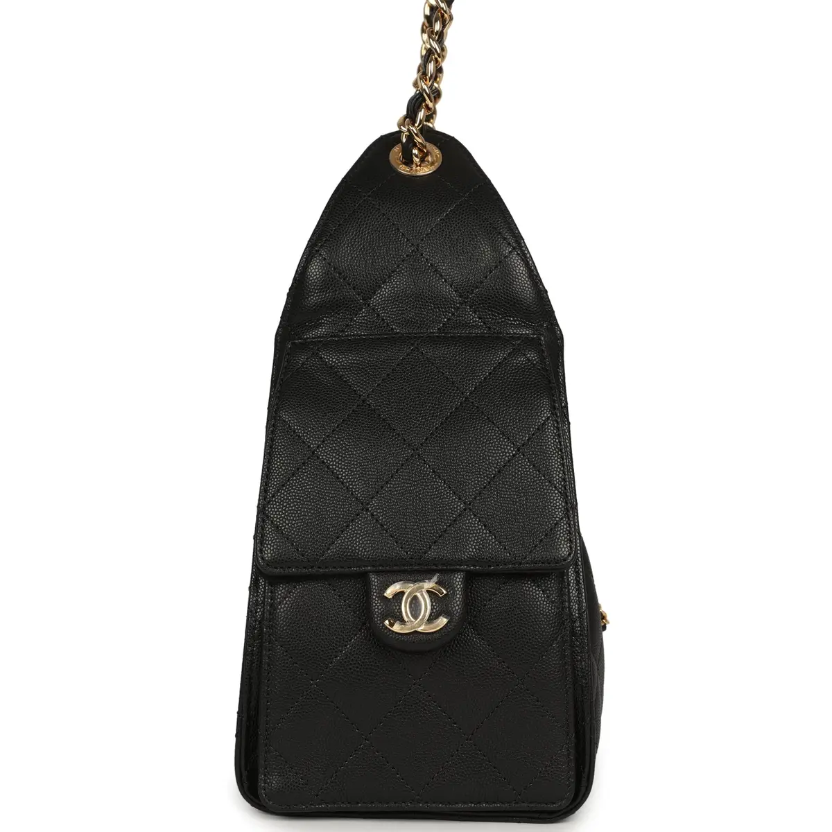 Chanel Chanel Small 25 Hobo Bag Black Caviar Gold Hardware | Thumbnail 3 Chanel Chanel Small 25 Hobo Bag Black Caviar Gold Hardware | Thumbnail 3