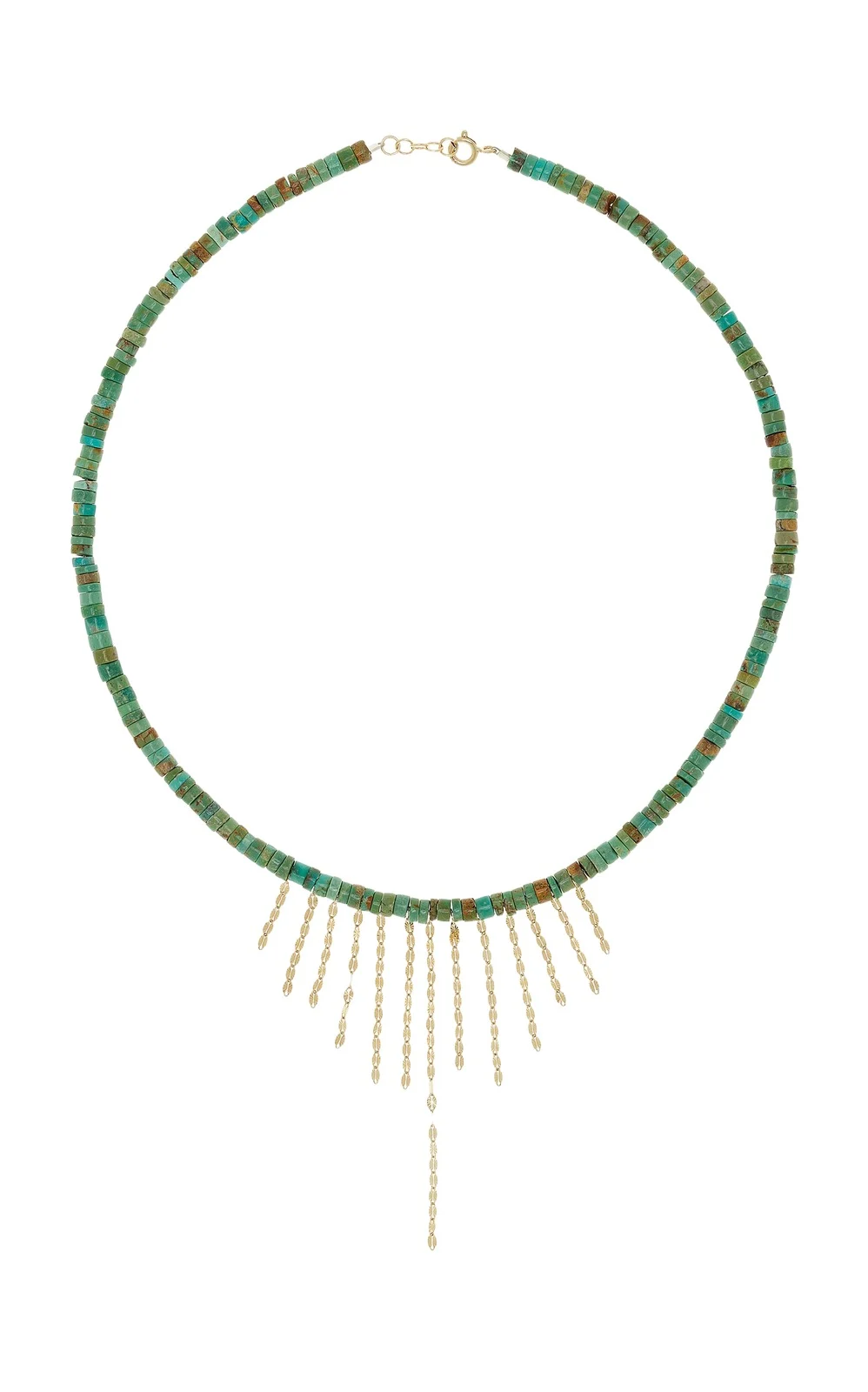 Pascale Monvoisin Taylor N°3 Turquoise Necklace