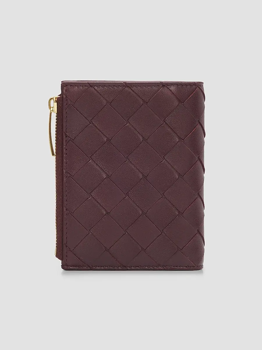 Bottega Veneta Women's Intrecciato Leather Bifold Wallet | Thumbnail 4 Bottega Veneta Women's Intrecciato Leather Bifold Wallet | Thumbnail 4