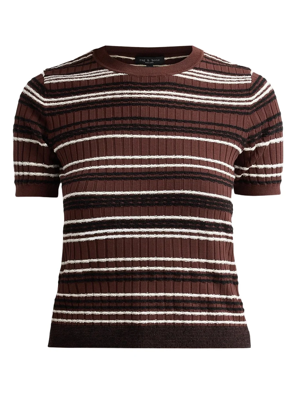 Women's Karina Ribbed Striped Top Women's Karina Ribbed Striped Top