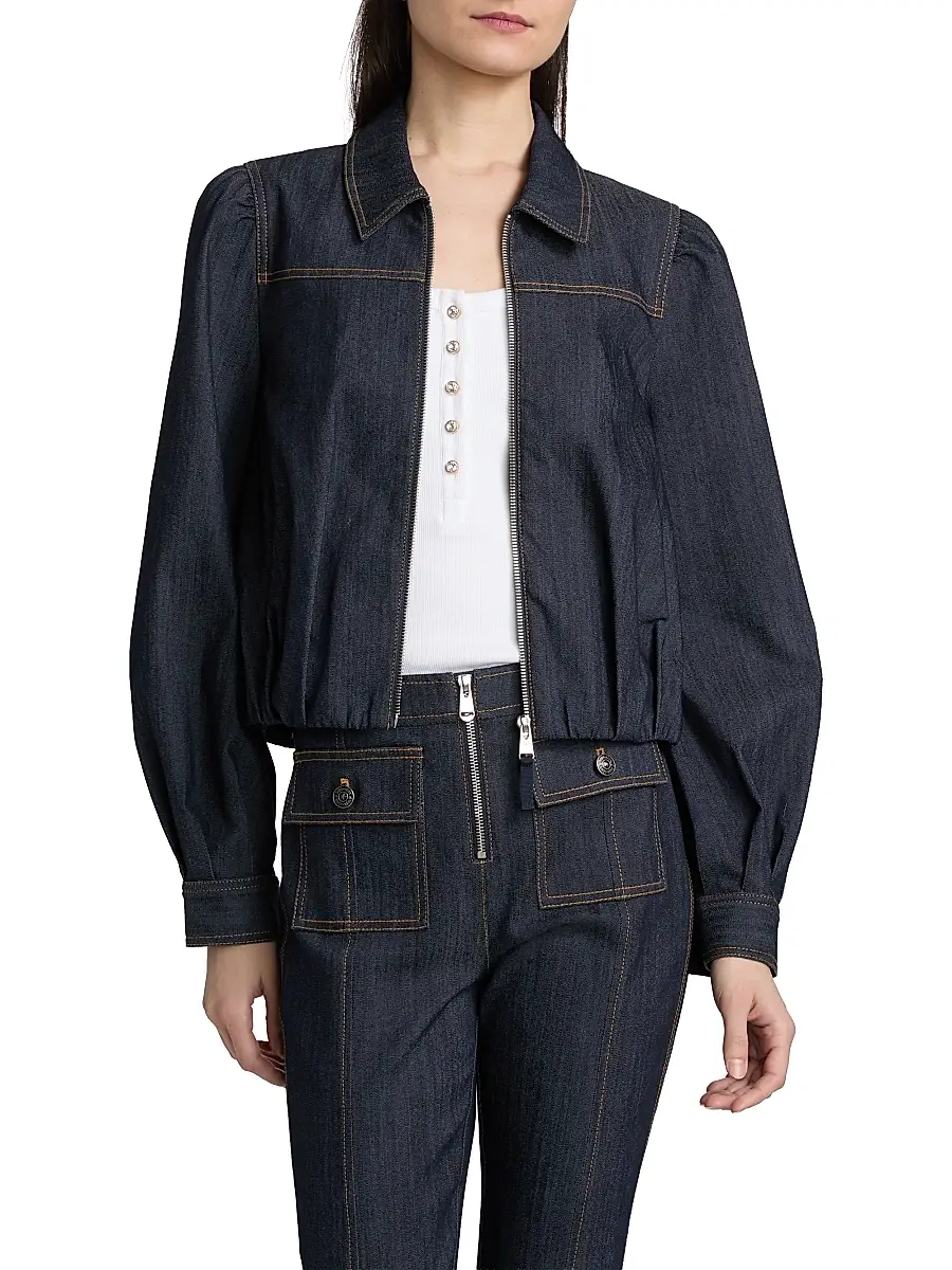 Cinq à Sept Women's Stella Denim Jacket | Thumbnail 3