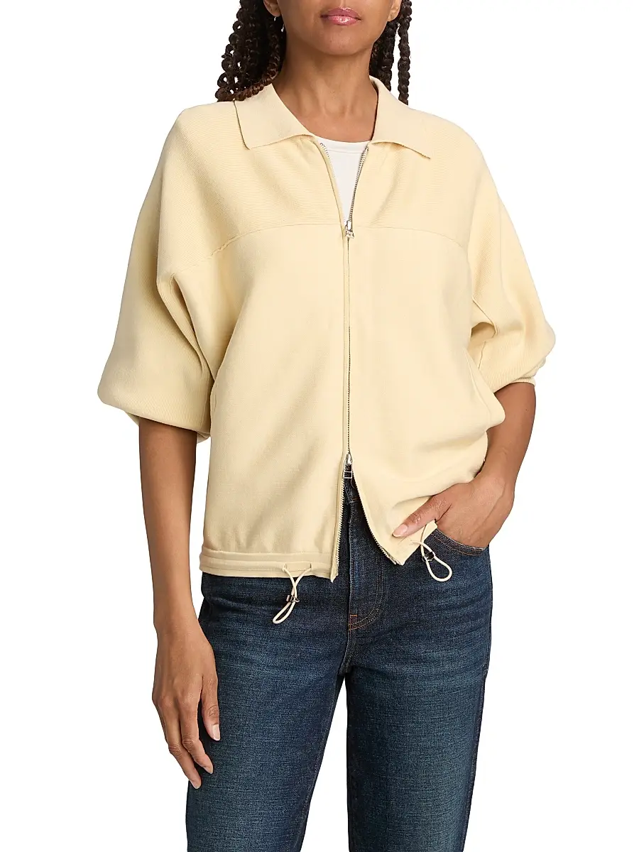 Guest In Residence Women's Cotton-Blend Windbreaker Jacket | Thumbnail 3 Guest In Residence Women's Cotton-Blend Windbreaker Jacket | Thumbnail 3