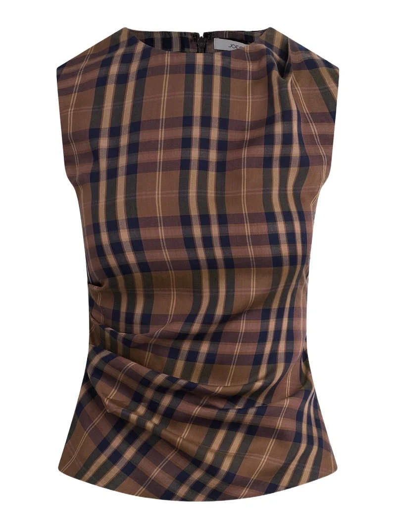 Women's The Meg Plaid Top Women's The Meg Plaid Top