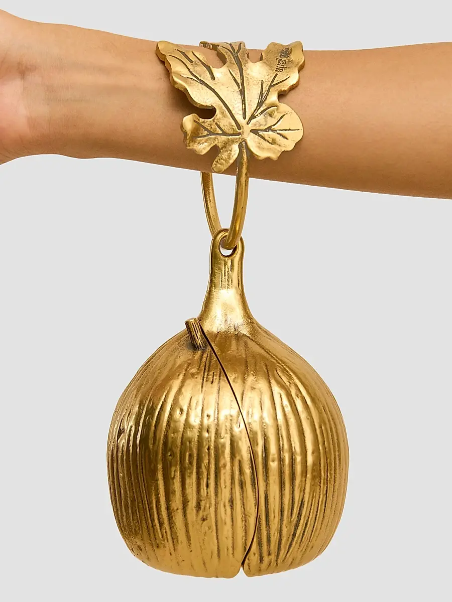 Cult Gaia Women's Fico Sculptural Fig Wristlet | Thumbnail 2 Cult Gaia Women's Fico Sculptural Fig Wristlet | Thumbnail 2