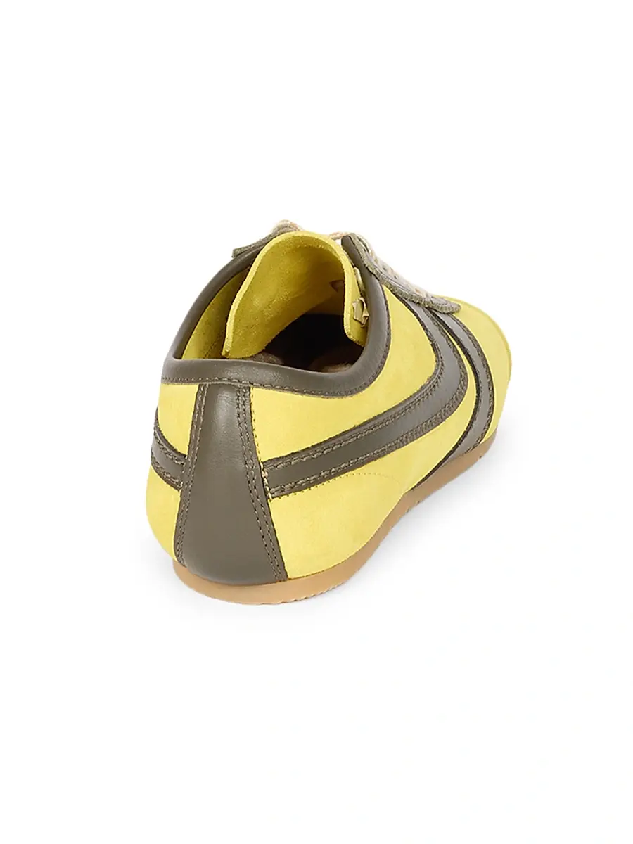 Dries Van Noten Women's Suede & Leather Low-Top Sneakers | Thumbnail 3 Dries Van Noten Women's Suede & Leather Low-Top Sneakers | Thumbnail 3