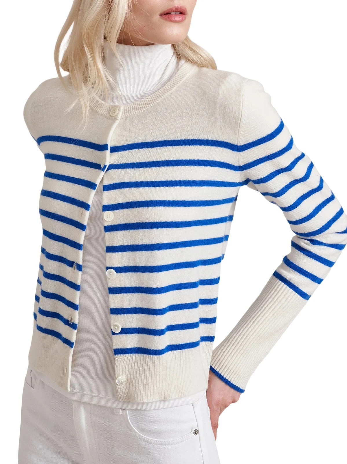 Women's Striped Cardigan