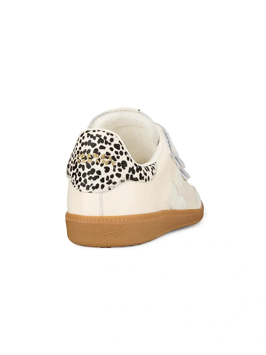 Isabel Marant Women's Beth Calf Hair Low-Top Sneakers | Thumbnail 3 Isabel Marant Women's Beth Calf Hair Low-Top Sneakers | Thumbnail 3