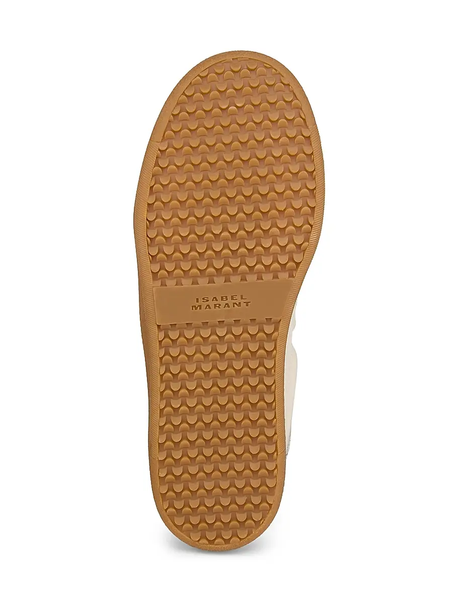 Isabel Marant Women's Beth Calf Hair Low-Top Sneakers | Thumbnail 6 Isabel Marant Women's Beth Calf Hair Low-Top Sneakers | Thumbnail 6