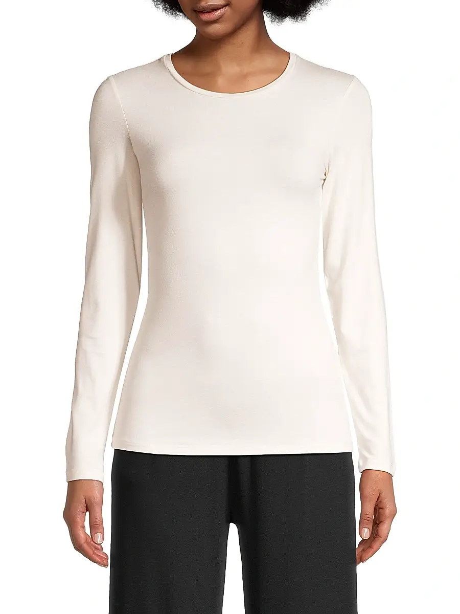 MAJESTIC FILATURES Women's Soft Touch Long-Sleeve Top | Thumbnail 3 MAJESTIC FILATURES Women's Soft Touch Long-Sleeve Top | Thumbnail 3