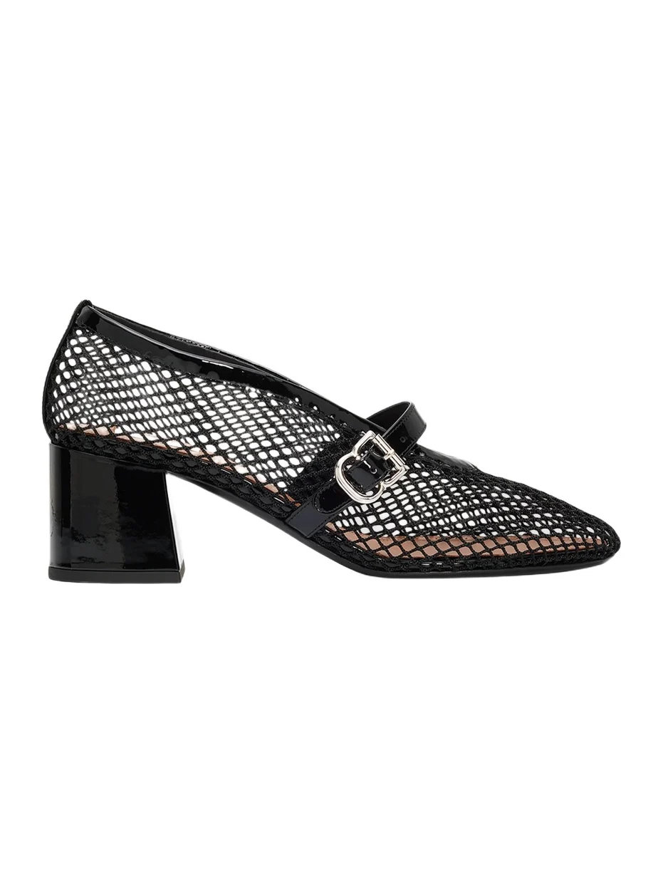 Alaïa Women's Fishnet 55MM Pumps