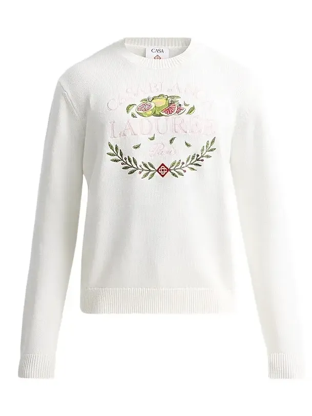 Men's x Ladurée Cotton Crewneck Sweater Men's x Ladurée Cotton Crewneck Sweater