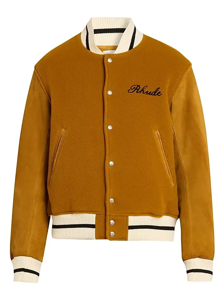 Rhude Men's Formal Varsity Jacket