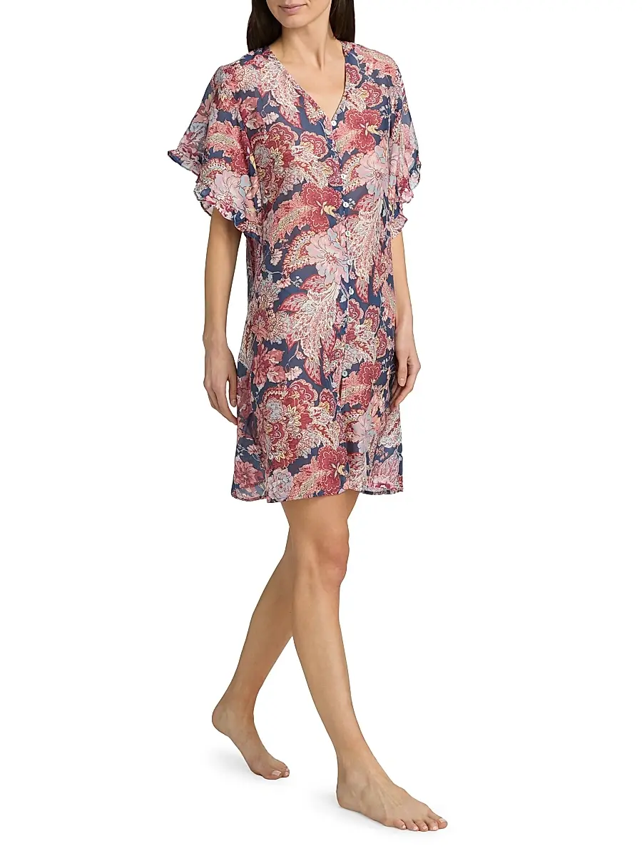 Papinelle Women's Ella Frill Nightie | Thumbnail 2 Papinelle Women's Ella Frill Nightie | Thumbnail 2