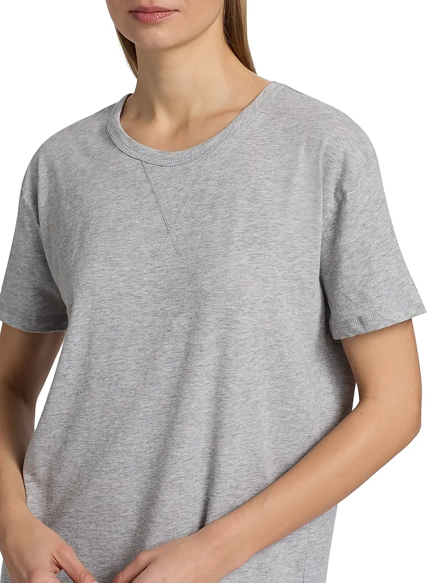 Papinelle Women's Jada Cotton Knit T-Shirt Nightie | Thumbnail 5