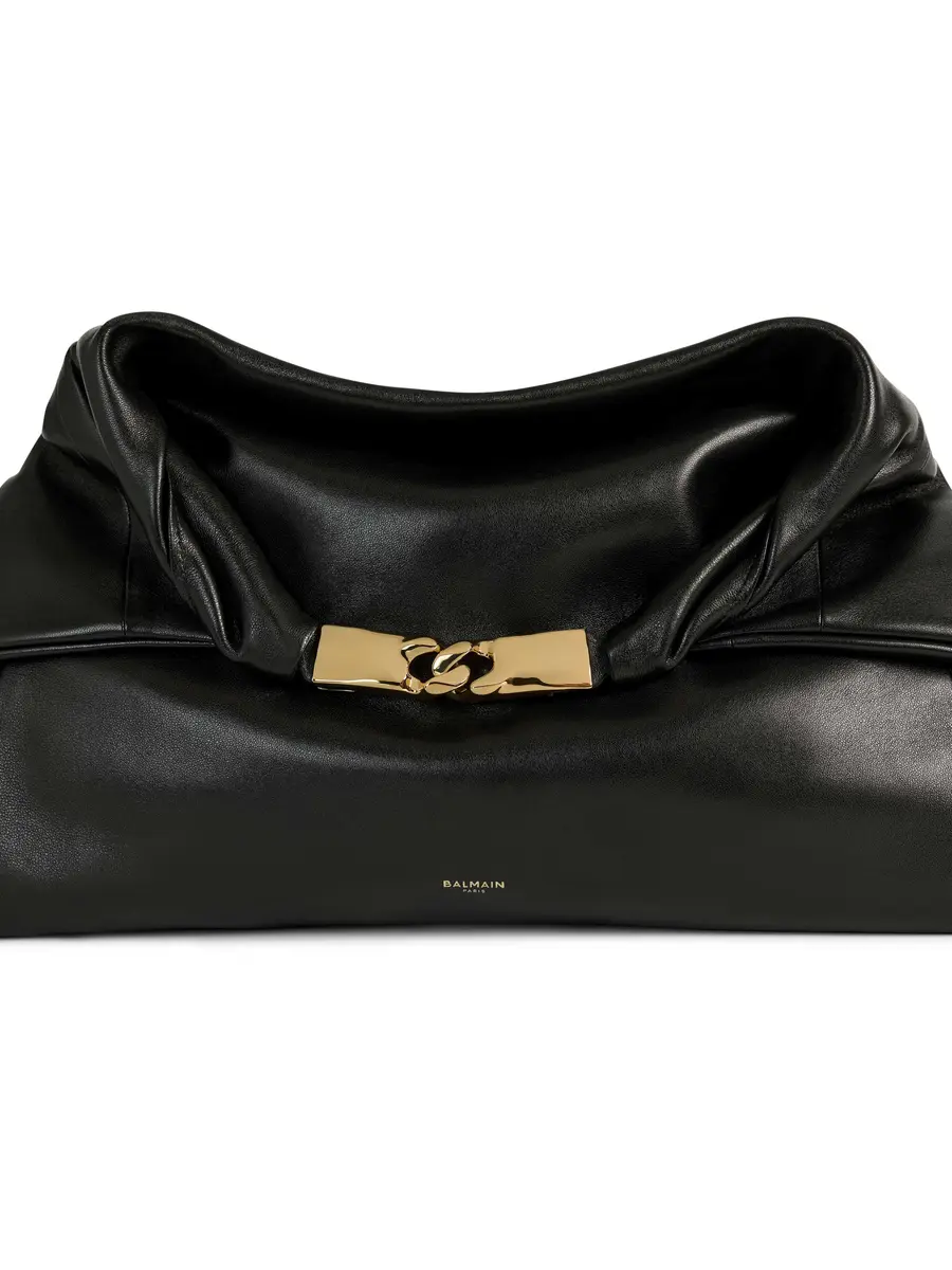 Balmain DINNER AT 8 medium bag in smooth leather | Thumbnail 5