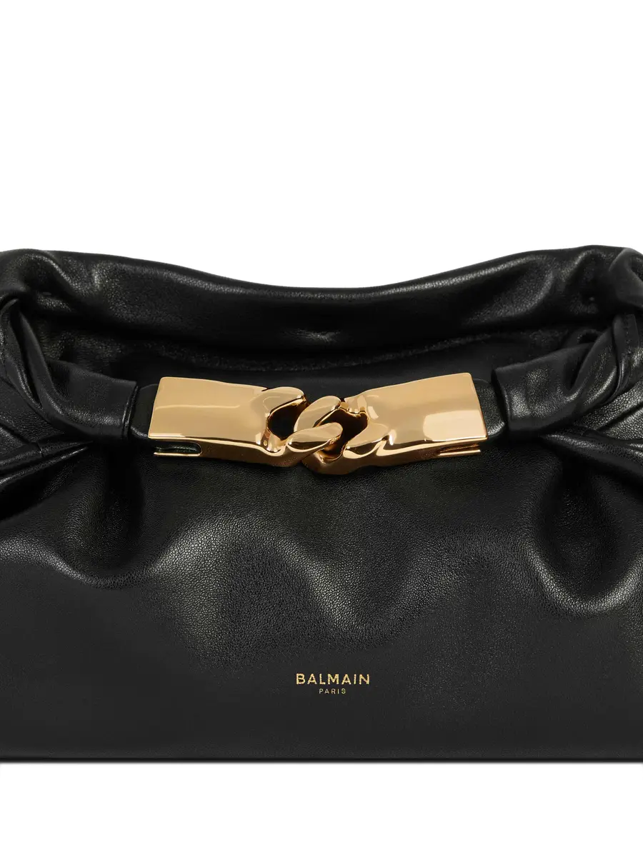 Balmain DINNER AT 8 small bag in smooth leather | Thumbnail 6