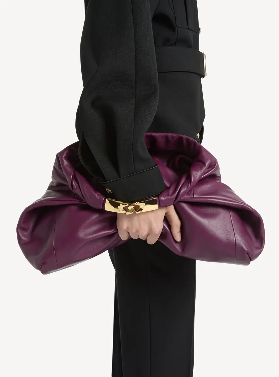Balmain DINNER AT 8 medium bag in smooth leather | Thumbnail 2