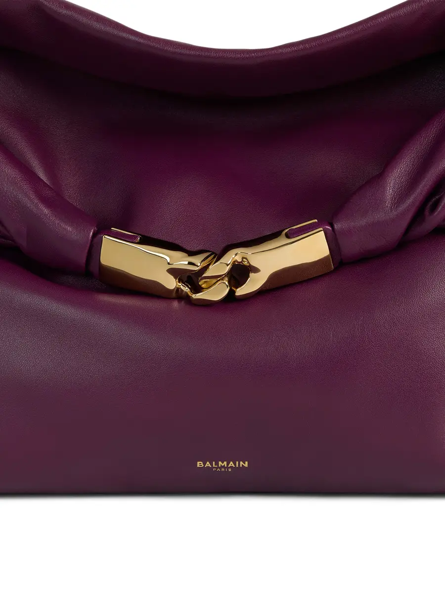 Balmain DINNER AT 8 medium bag in smooth leather | Thumbnail 5