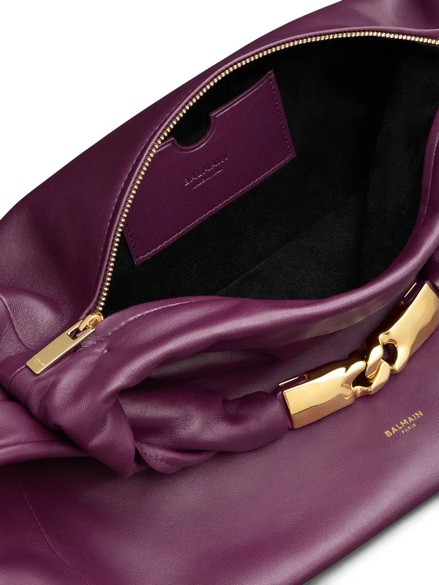 Balmain DINNER AT 8 medium bag in smooth leather | Thumbnail 6