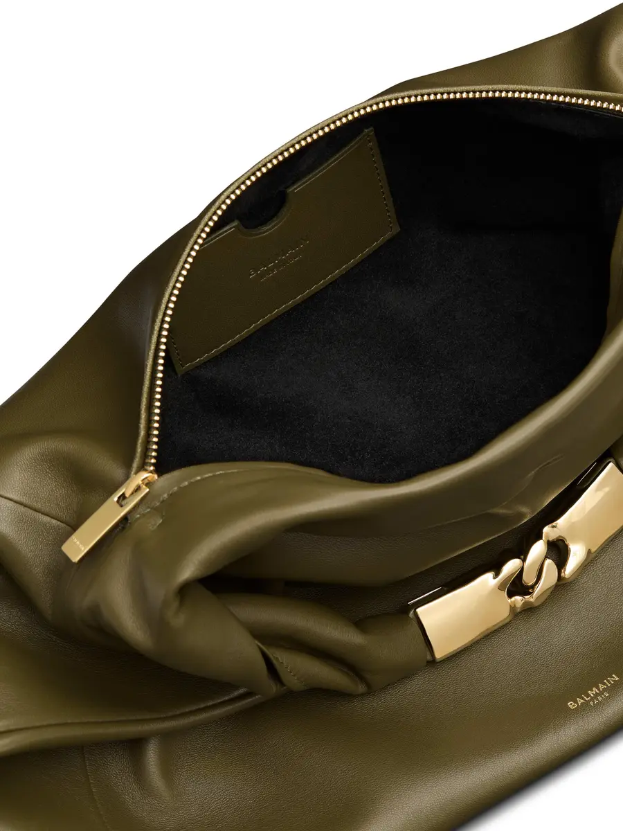 Balmain DINNER AT 8 medium bag in smooth leather | Thumbnail 6