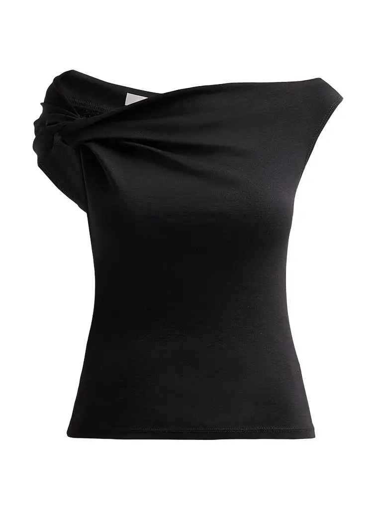 A.L.C. Women's Cece Asymmetric Jersey T-Shirt | Image 1 A.L.C. Women's Cece Asymmetric Jersey T-Shirt | Image 1