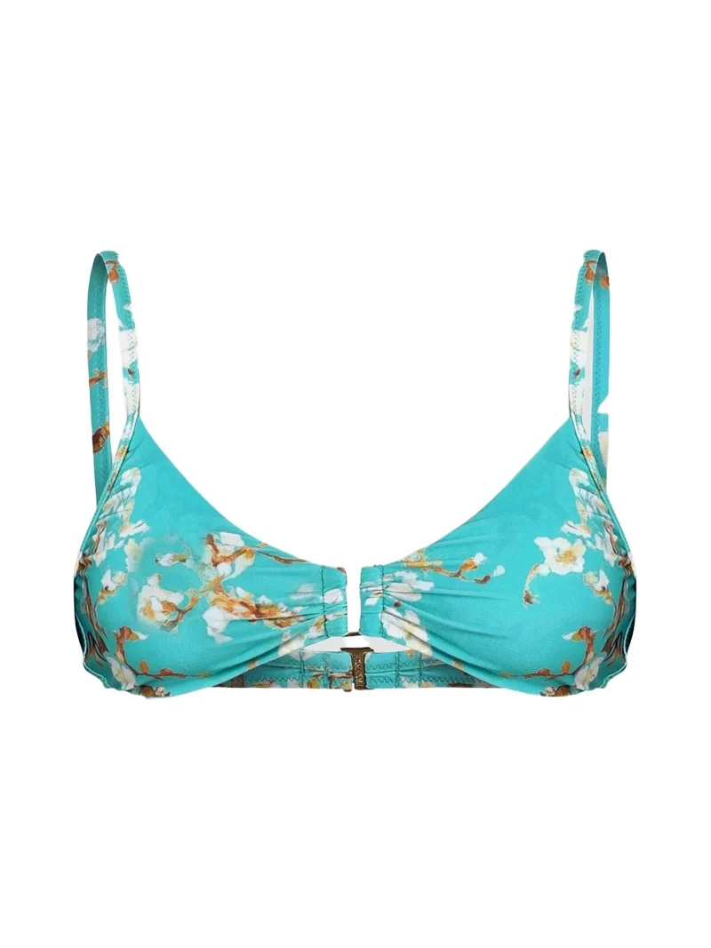 L'Agence Women's Cherry Blossoms Yazmin Bikini Top
