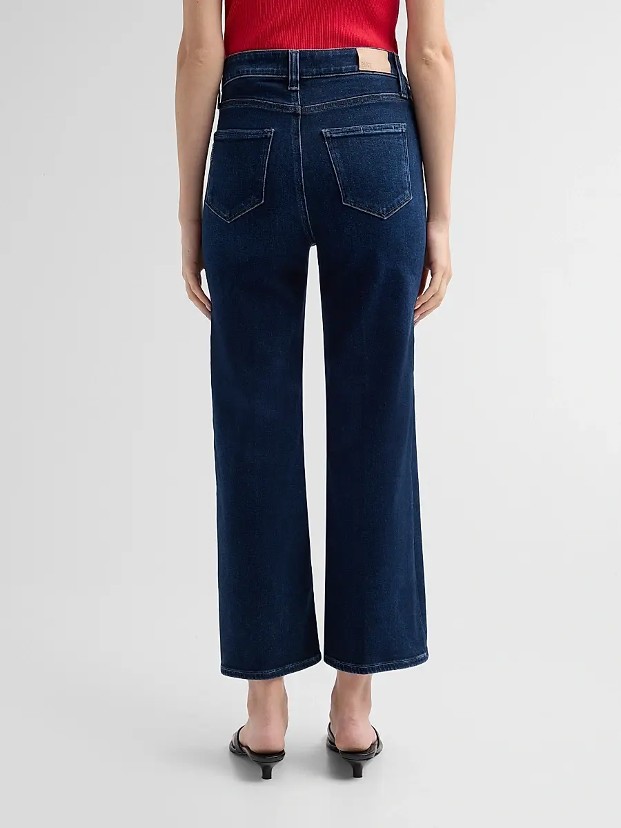 PAIGE Women's Anessa High-Rise Wide-Leg Ankle Jeans | Thumbnail 3 PAIGE Women's Anessa High-Rise Wide-Leg Ankle Jeans | Thumbnail 3