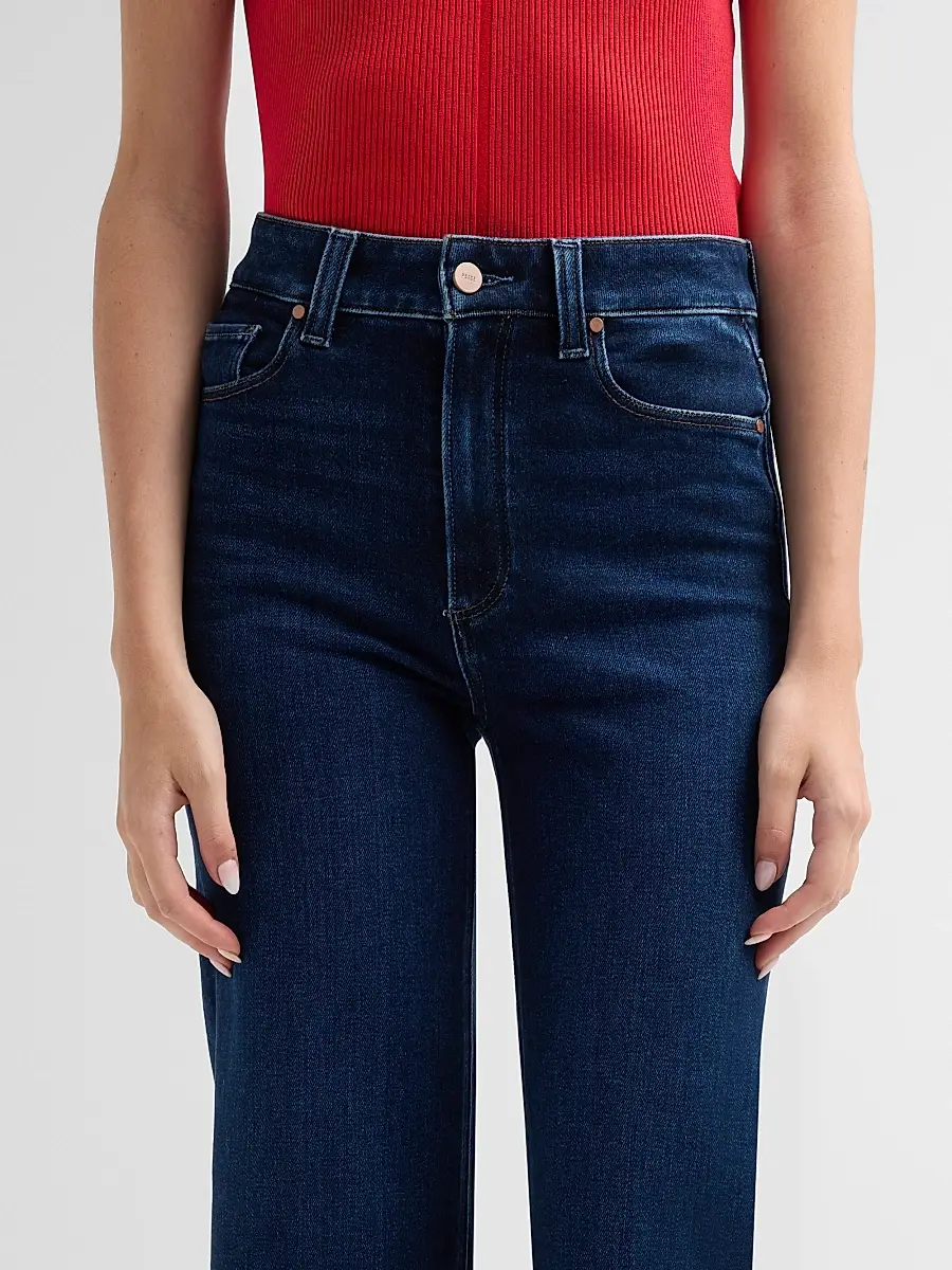 PAIGE Women's Anessa High-Rise Wide-Leg Ankle Jeans | Thumbnail 5 PAIGE Women's Anessa High-Rise Wide-Leg Ankle Jeans | Thumbnail 5